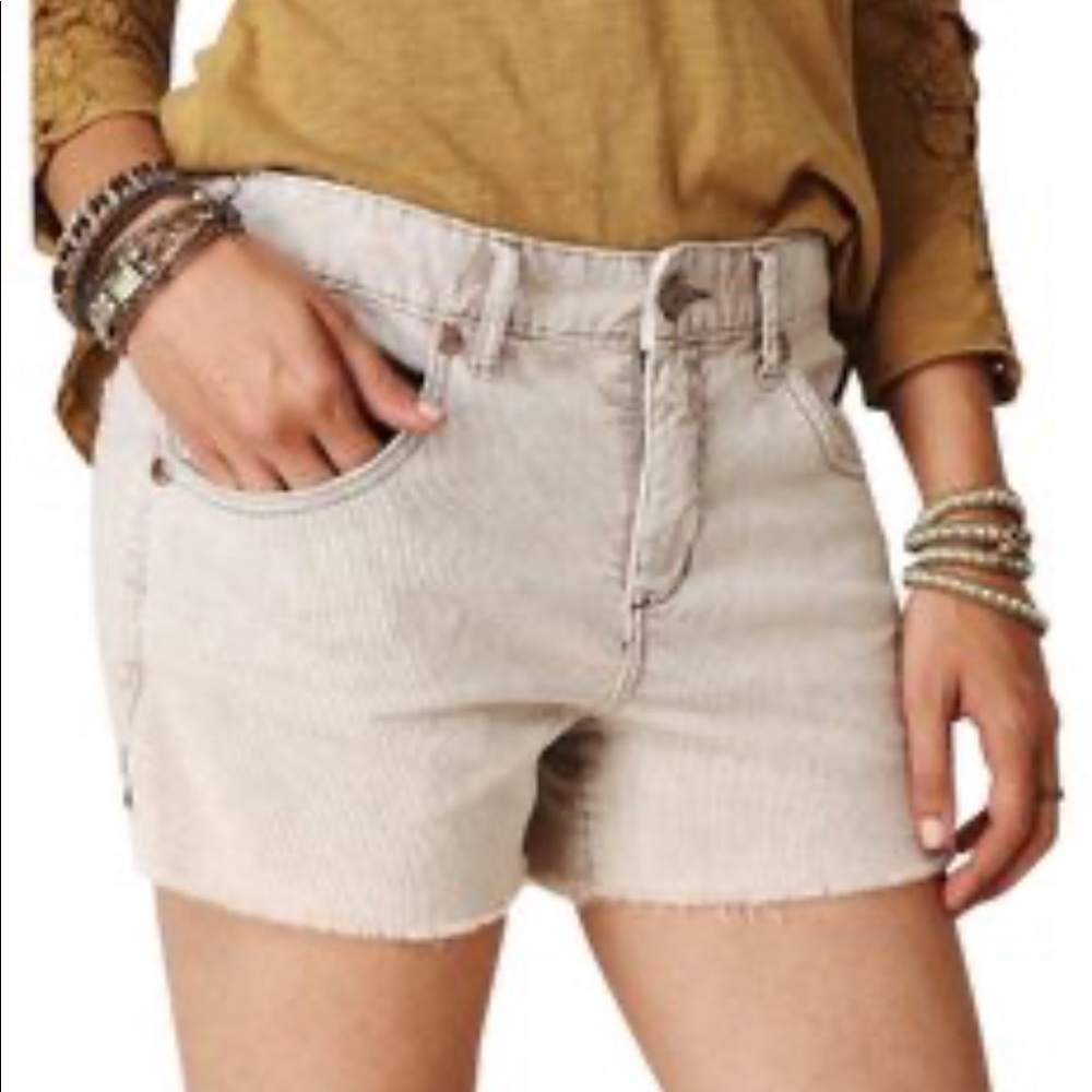 Free People Cut Off Cord Shorts 27